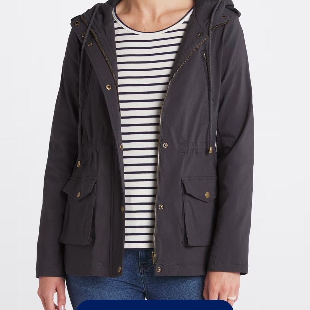 Women's Charcoal Utility Jacket